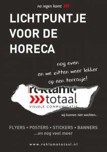 Reklametotaal | Leids Hart Leiden Horeca Flyers Posters Stickers Banners